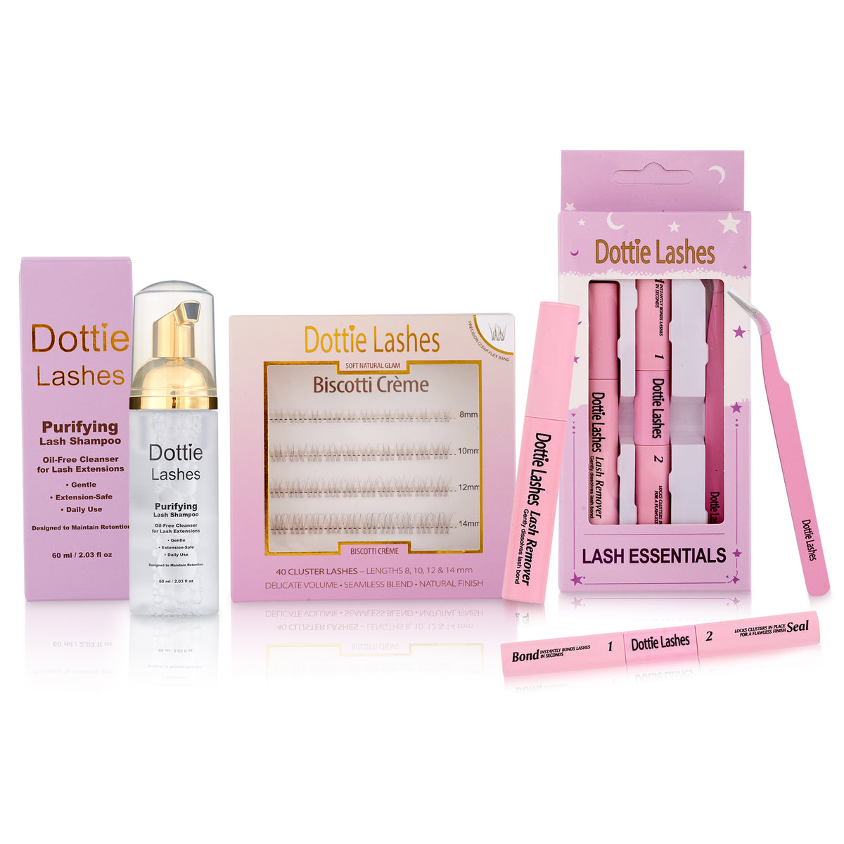 Eyelash Cluster Bundle Set